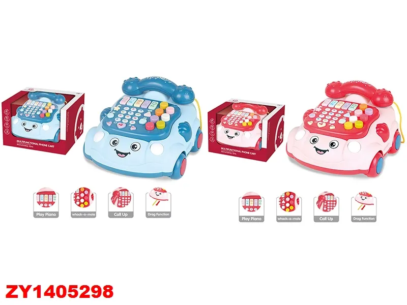 Wholesale Educational Toy Telephone for Toddlers Multi-Functional Early Learning Phone for Kids