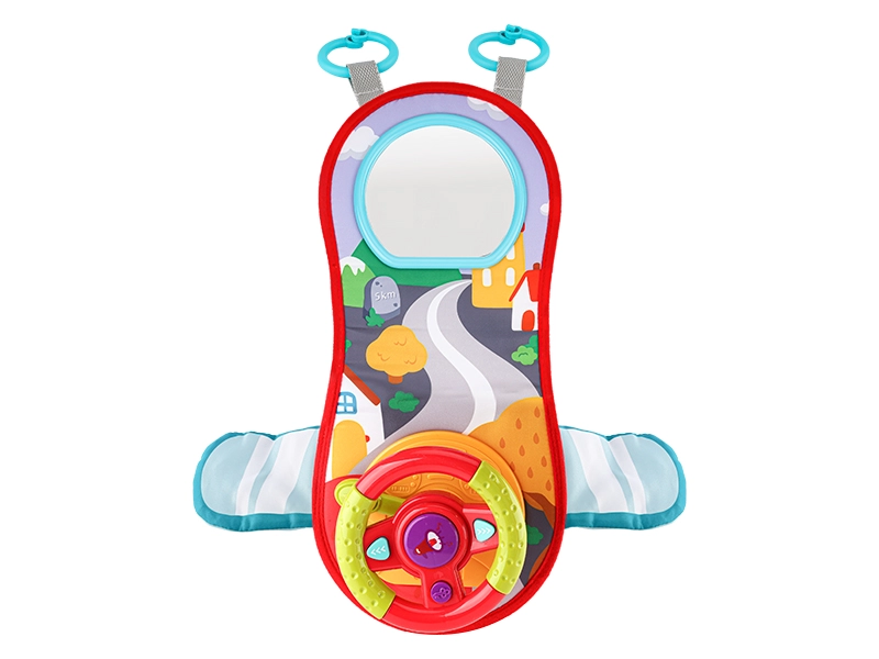 Interactive Sound and Light Steering Wheel Baby Toy